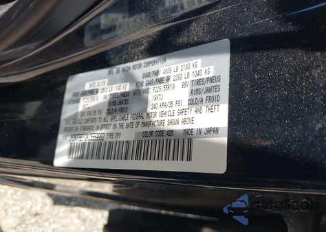 2019 Mazda Cx-5 Signature from USA, damaged, VIN JM3KFBEY2K0559982